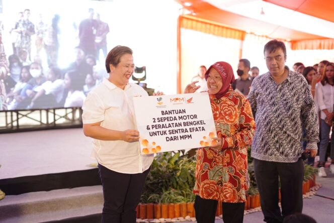 
Sinergitas Kementrian Sosial dan MPM Honda Jatim Berikan Donasi Motor hingga Perlengkapan Bengkel di Sentra Efata