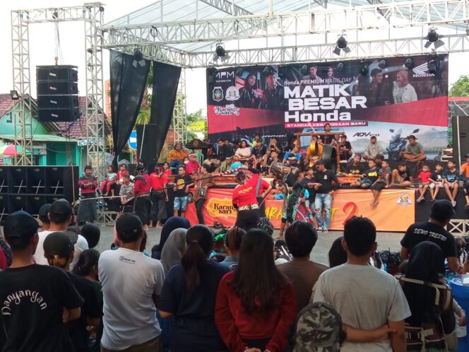 
Honda Premium Matic Day Turut Meriahkan Festival Jaranan di Blitar