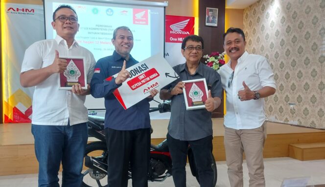 
MPM Honda Jatim Resmikan TUK SMKN 12 Malang