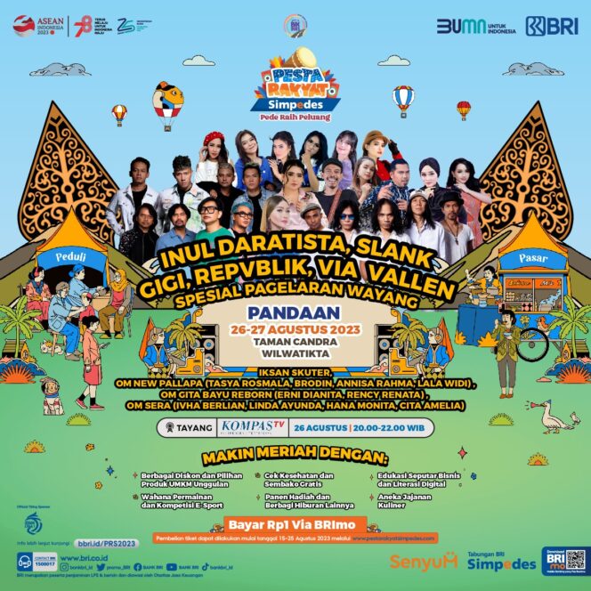 
Semarak Pesta Seni dan Budaya di PRS Pandaan 2023 Bakal Dimeriahkan Sejumlah Artis Ibukota