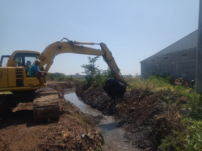 
DPUPR Probolinggo Normalisasi Saluran Afvour Pabean dan Cabean