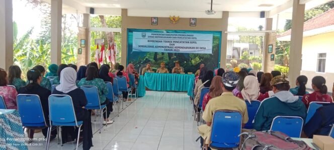 
Disdukcapil Probolinggo Gelar Bimtek Capil dan Sosialisasi Pelayanan Adminduk