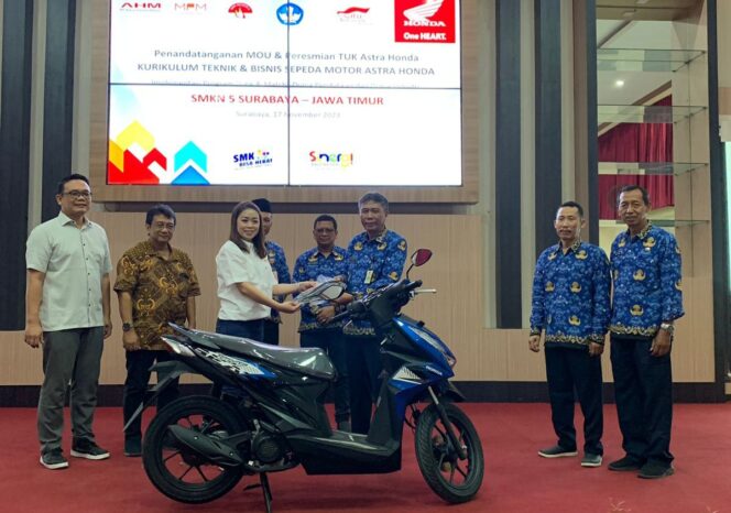 
Sinergi Bagi Negeri, MPM Honda Jatim Perluas Pedidikan Vokasi