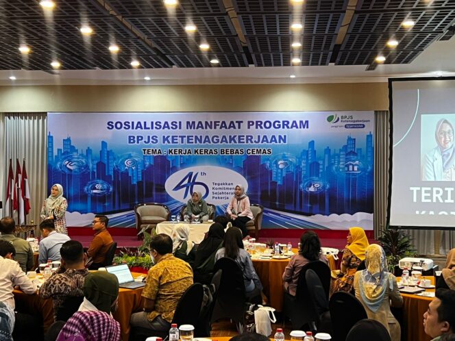 
BPJS Ketenagakerjaan Pasuruan Beri Sosialisasi Manfaat Program ke 70 Perwakilam Perusahaan Binaan