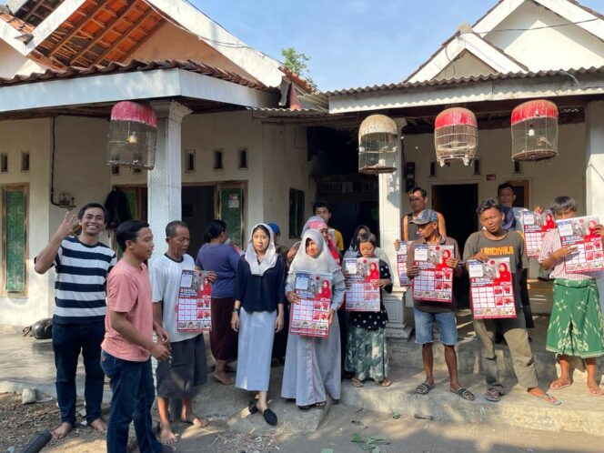 
Ghina Rabbani Wasisto Silaturahmi dengan Relawan Tongas Probolinggo