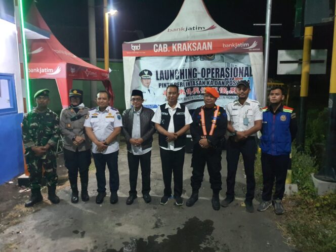 
Pj Bupati Ugas Resmikan Palang Pintu Perlintasan Sebidang JPL 17 Kereta Api 