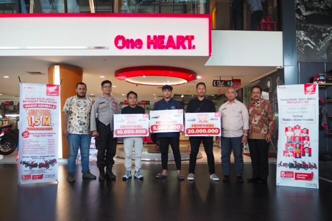 
Program Undian Total Hadiah Rp 1,5 Miliar Berakhir, Berikut Pemenangnya