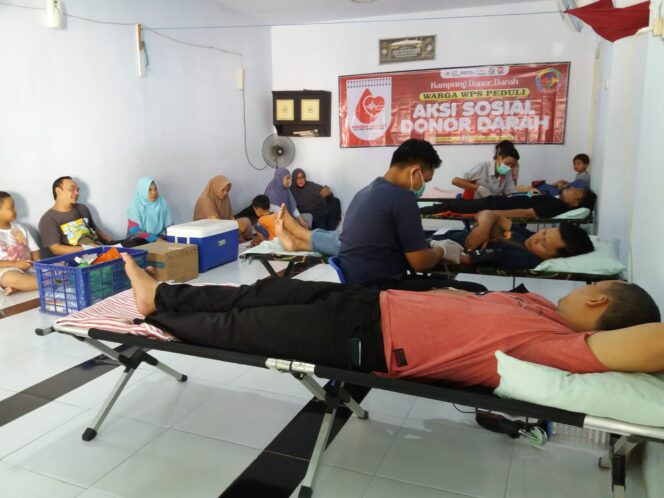 
Awali Tahun 2024, Kampung DoRa WPS Gelar Donor Darah