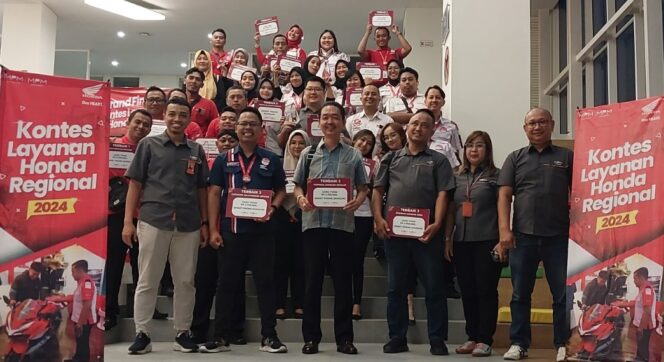 
MPM Honda Jatim Gelar Final Kontes Layanan Honda Regional Jatim