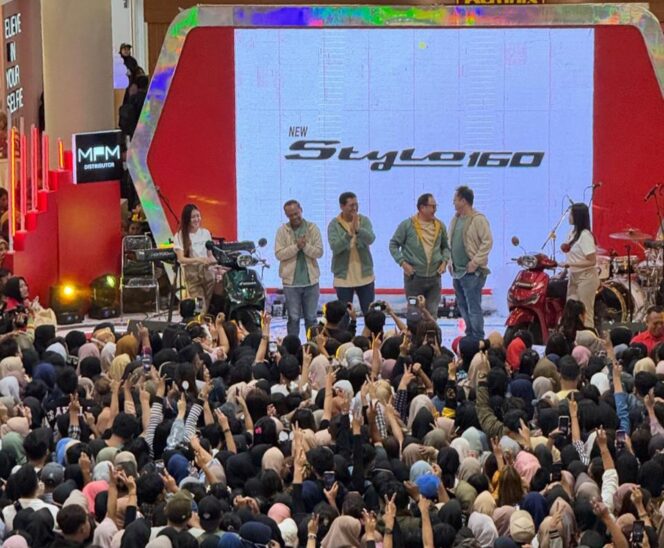
Ribuan Masyarakat Saksikan Launching New Honda Stylo 160, Dimeriahkan Gildcoustic