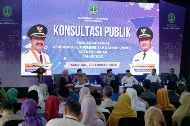 
Pemkot Pasuruan Gelar Konsultasi Publik RKPD 2025