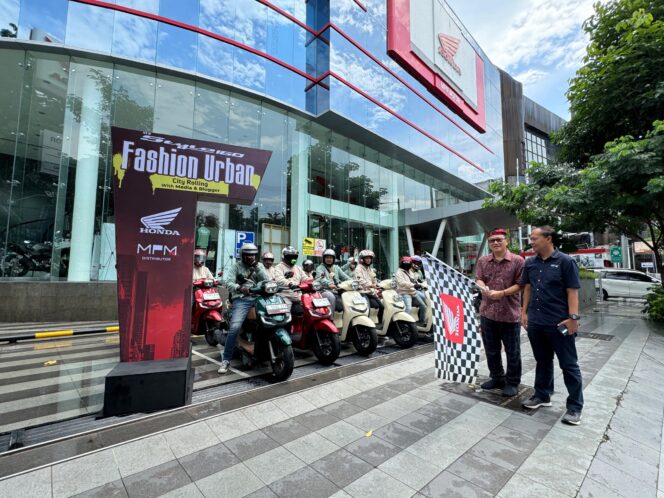 
MPM Honda Jatim Ajak Fun Riding Jurnalis dan Blogger