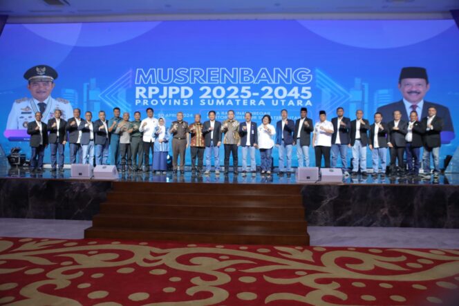
Taufik ZA Ikuti Musrenbang RPJPD 2025-2045 Sumatera Utara