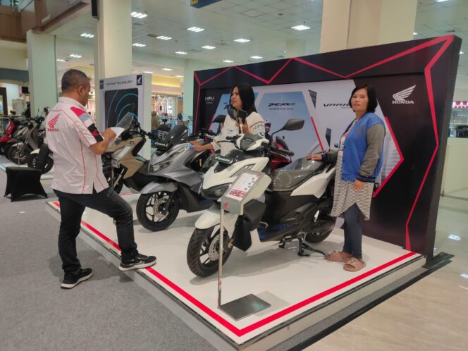 
New Honda Stylo 160 Memikat Pengunjung HPMD Malang