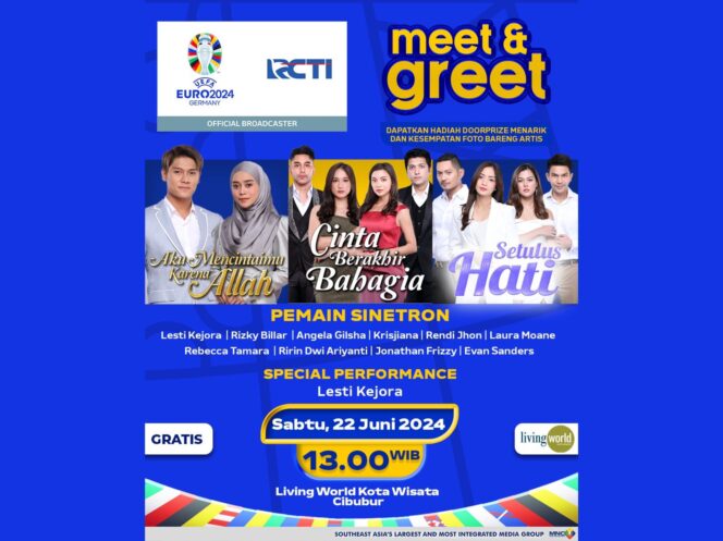 
Warga Cibubur Siap-siap Bertemu Para Pemain Sinetron RCTI di Meet and Greet RCTI