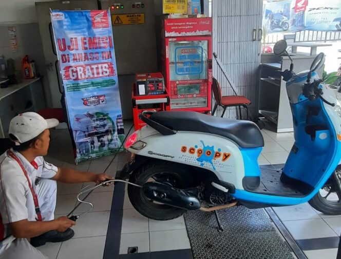 
MPM Honda Jatim Berikan Uji Emisi Gratis di 12 Bengkel AHASS MPM Motor, Cek Lokasinya