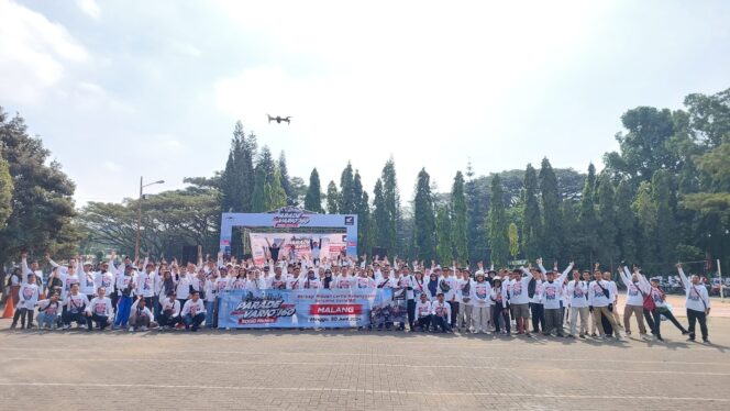 
Ribuan Pecinta Honda Vario 160 Malang Meriahkan Parade Vario 160