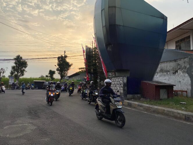 
Bikers Komunitas Honda Ikuti BeAT The Experience
