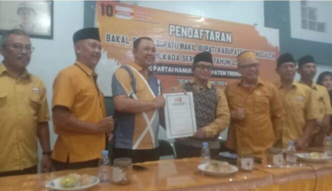 
Pilkada Trenggalek 2024, Tiga Tokoh Berebut Rekom Hanura