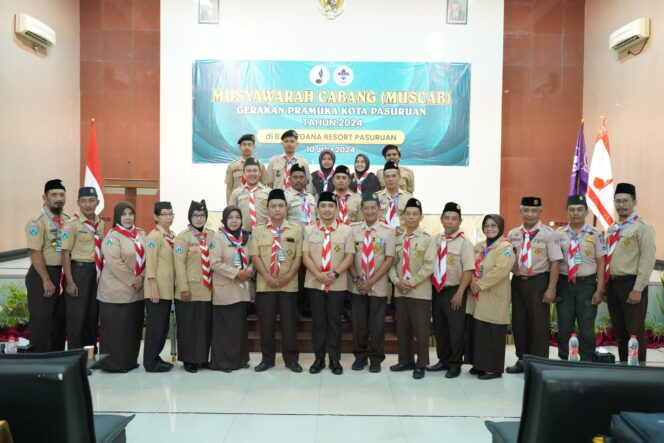 
Wawali Mas Adi Terpilih Menjadi Ketua Kwarcab Pramuka Kota Pasuruan