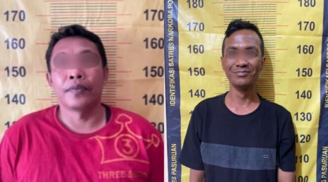 Dua Pengedar Sabu di Pasuruan Dibekuk