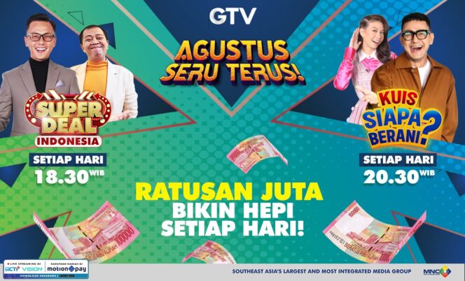 
Inilah Deretan Program Unggulan GTV yang Bikin Happy Setiap Hari!