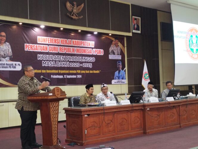 
PGRI Kabupaten Probolinggo Gelar Konkerkab IV Tahun 2024