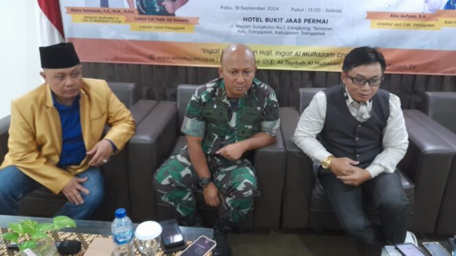 
Al Multazam Group Gelar Seminar dan Sosialisasi Haji bersama Kodim 0806 Trenggalek