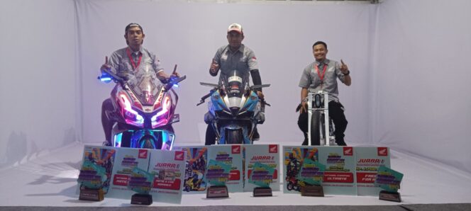 
Modifikator Perwakilan MPM Honda Jatim Sukses Borong Juara di Honda Modif Contest 2024
