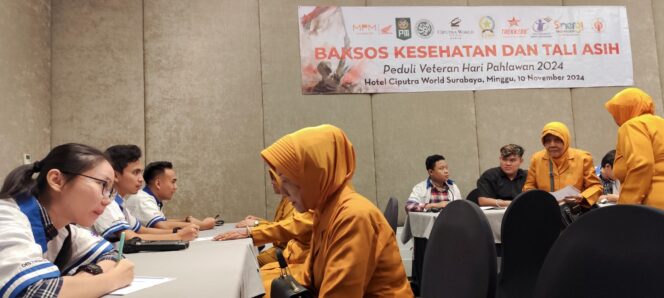 
Peringati Hari Pahlawan, MPM Honda Jatim Gelar Bakti Sosial dan Pengobatan Gratis untuk Veteran