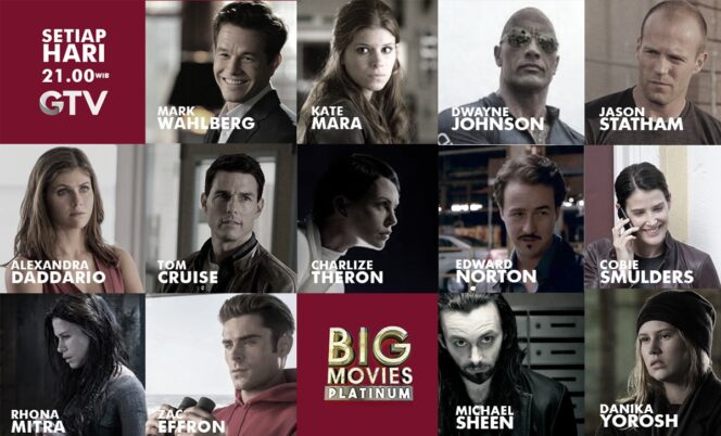 
Inilah Deretan Film Blockbuster Big  Movies Platinum GTV Siap Temani Akhir Tahunmu 