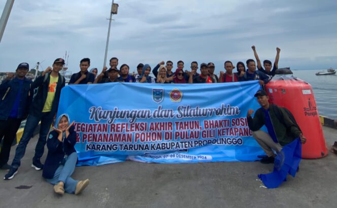 
Karang Taruna Gelar Bhakti Sosial dan Gerakan Penanaman Pohon di Gili Ketapang