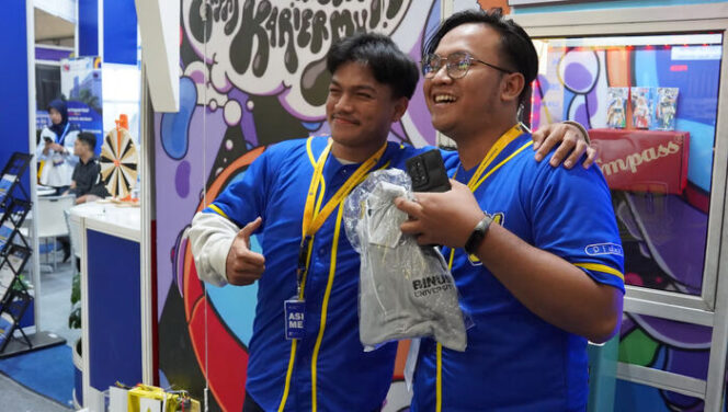 
Bersama BINUS UNIVERSITY di IIETE dan PPTJ 2025, Wujudkan Karier Impian Gen Z