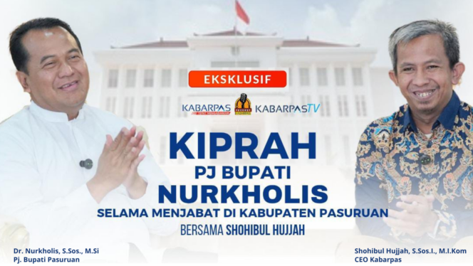 
Podcast Eksklusif! Kiprah Pj Bupati Nurkholis Selama Menjabat di Kabupaten Pasuruan