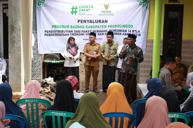 
Resmikan RTLH, Baznas Mulai Salurkan 3.500 Paket Sembako