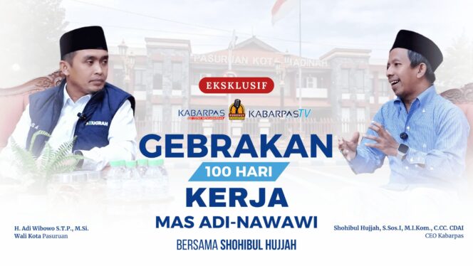 
Eksklusif di Podcas Kabarpas!! Gebrakan 100 Hari Kerja Mas Adi – Nawawi