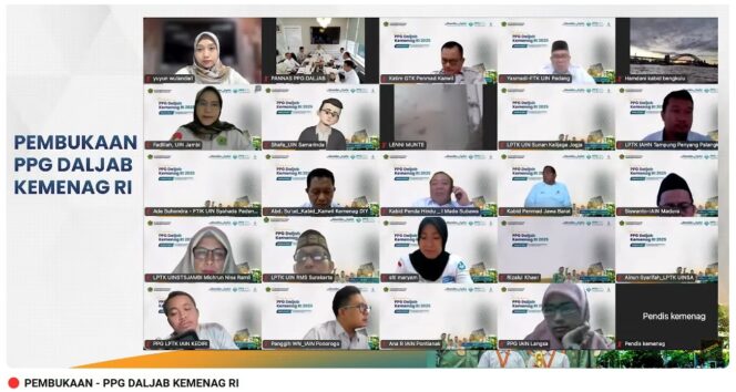 
PPG Daljab Kemenag 2025 Resmi Dibuka, Terbesar Sepanjang Sejarah