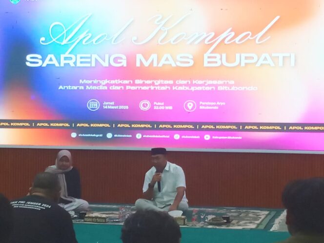 
Bupati Situbondo Gelar Apol Kompol Bareng Awak Media