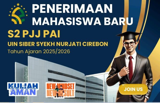 
Buruan Daftar! Program PJJ UIN SSC Jenjang Magister PAI 2025/2026 Kembali Dibuka