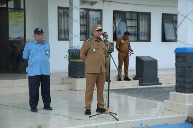 Wabup Asahan Kunjungi Beberapa OPD Secara Mendadak