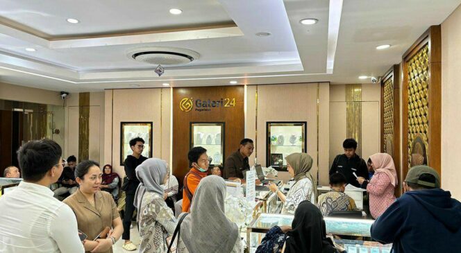 Usai Libur Lebaran, 75 Persen Masyarakat Pilih Beli Emas Batangan di Galeri 24