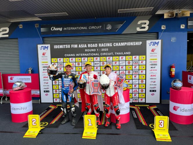 
Dominasi Podium, Astra Honda Raih Kemenangan Ganda di ARRC Buriram