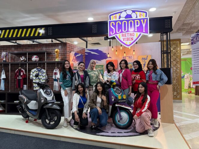 
MPM Honda Hadirkan Honda Scoopy yang Unik dan Fashionable di Scoopy Retro Vibin