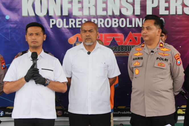 
Pasutri Embat Motor di Probolinggo Diamankan Satreskrim Polres Probolinggo