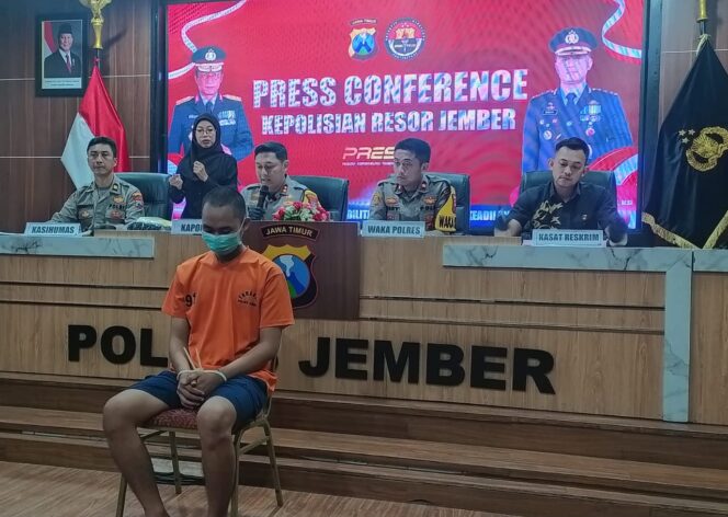 
Berbulan-bulan Kabur, Ayah Bayi Terbuang Akhirnya Diringkus Polres Jember