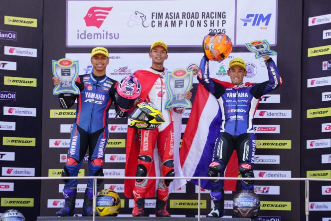 
CBR Series Melesat Kencang, Sapu Bersih Podium Pertama di ARRC Sepang