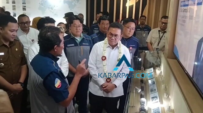 
Berkunjung ke Pabrik CJI Pasuruan, Menteri Perdagangan Lepas Pengiriman 350.000 Ton L – Tryptophan ke China