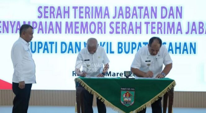 
Pemkab Asahan Gelar Serah Terima Jabatan Bupati dan Wakil Bupati