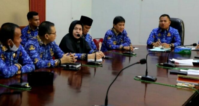 
Wakil Bupati Asahan Ikuti Rapat Kordinasi Pengendalian Inflasi