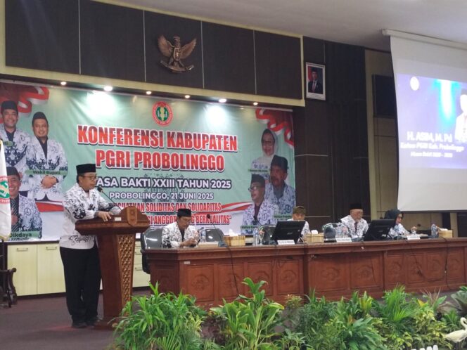 
PGRI Kabupaten Probolinggo Gelar Konkab 2025